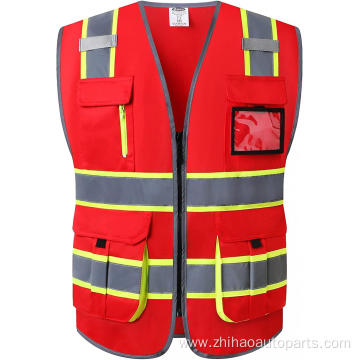 High Visibility Safety Vest with pockets